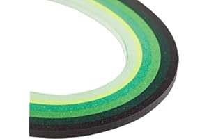 Craftdady 1200 Strips Quilling Paper Strips 390x3mm Gradual Green for DIY Handmade Crafts Party Decoration