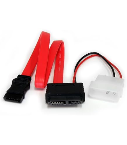 Adaptateur Convertisseur Mini SATA (SlimSATA) Vers SATA – Idéal Pour Réutiliser Lecteur CD/Graveur Portable Sur PC Fixe