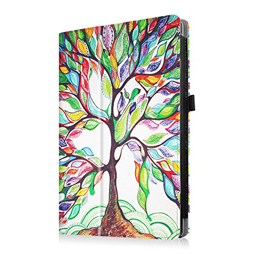 Fintie Hülle für Lenovo Miix 310 – Folio Kunstleder Schutzhülle Tasche Etui mit Auto Schlaf / Wach Funktion für Lenovo Miix 310 25,65 cm (10,1 Zoll HD) Tablet PC, Liebesbaum - 7