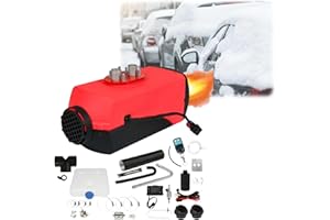 ‎FIQOPS Fiqops Standheizung Diesel 8KW Dieselheizung 12V/24V DC Diesel Standheizung mit Fernbedienung & LCD Display Diesel Lufterhitzer für Auto Camping Wohnmobil