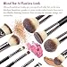 Matto Make Up Brushes Set 10-Piece Makeup Brushes Make-up Tools with Cosmetics Travel Bag