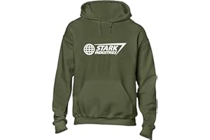 Crown Designs Stark Industries Super Hero Movie & Comic Book Fan Gift Unisex Hoodies for Men, Women & Teenagers