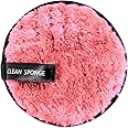 Gleva Reusable Makeup Remover Pad, Double Side Washable Face Pad, Makeup Remover Cloth, Easily Remove Stubborn Face & Eye Makeup, Makeup Eraser Cloth for All Skin Types (Pink)