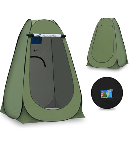Kit douche camping portable étanche, pompe + adaptateur cigarette, pour