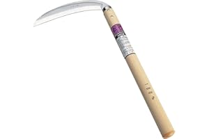 仁作 NISAKU Tomita Hamono Nisaku croissant d'acier inoxydable en forme de faucille 180mm No.130