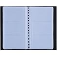 Visitenkartenmappe 2er Pack - PU-Leder Album Für 300 Karten Business Card Organizer