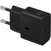 Samsung Hızlı şarj cihazı, USB-C, 25 W veri kablosuz, siyah