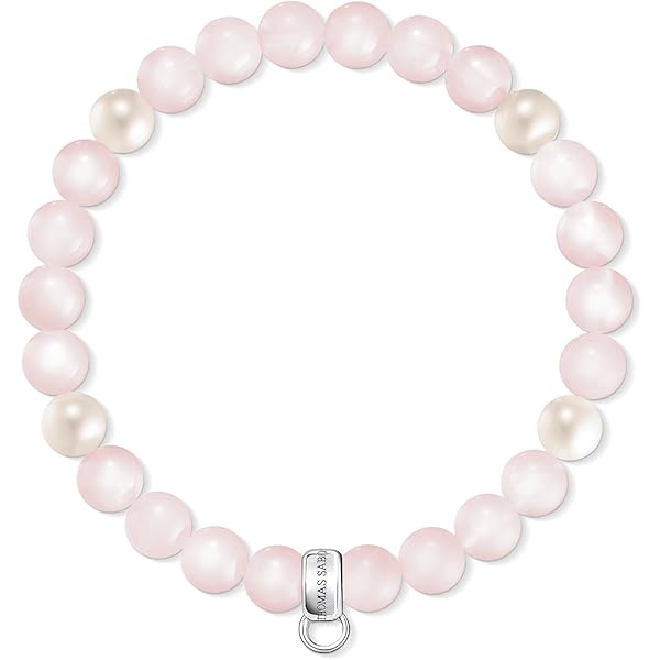 Thomas Sabo Bracciale Donna Charm Club In Argento 925 - Modello X0187-064-11 - Gioiello Regolabile Per Compleanni E Occasioni Speciali - 3