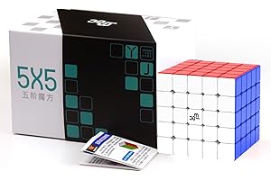 BUCAXIT Speed ​​Cube,YJ MGC 5x5x5 Magic Cube Puzzle, 3D Profesión Magnético Cubo Rápido sin Pegatinas, para Entusiastas del Cubo de Velocidad (MGC 5X5)