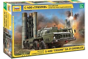 Zvezda 5068 S-400 Triumf Missile System, Scala 1/72, Plastic Model Kit