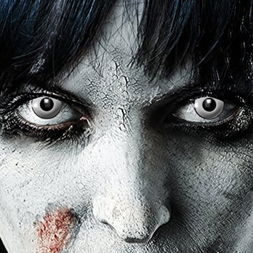 Lentillas de color blanco