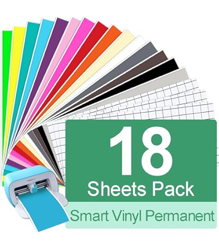 Smart vinyl permanent voor Cri-cut Joy, 14 cm x 30,5 cm
