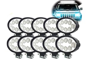 WELLIT 10x24w Led Arbeitsscheinwerfer Led Oval Worklight Scheinwerfer 12V 24V Traktor Offroad Arbeitslicht Arbeitslampe
