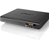 KCR 225mm DVD Player for TV, Home Learning and Entertainment Use, HDMI/AV Output, USB Input, with Remote Control