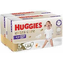 Couches Huggies Extra Care Taille 3 (6-10kg) - Lot Économique 144 Units - Protection Douce