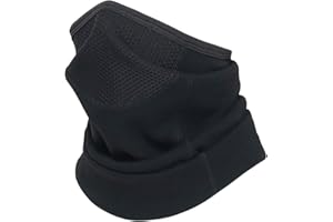 Oscenny Snood Long Size 17.5 Inch Multifunctional Winter Snood with Breathable Mesh for Motorcycle, Ski, Hiking, Cycling, and other Outdoor Sports