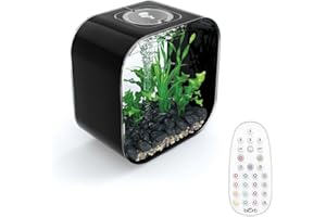biOrb LIFE 30L Black Aquarium Fish Tank with Multi Colour LED Lighting