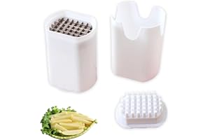 ONPERPOE Potato Chipper Chip Cutter, Fries Cutter Manual Chip Cutter French Fry Cutter, Potato Cutter Chips, Onion Dicer Vegetable Chopper, Potato Cutter, Vegetable Fruit Slicer Home Kitchen Tools