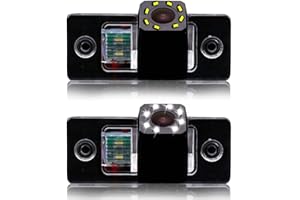 Dynavsal Waterproof HD Color Wide Viewing Angle Rear View Camera Car Reversing Camera Replacement for VW Touran Tiguan Touareg Passat Jetta Caddy Golf V T5 Beetle Bora Scirocco Sharan Skoda Fabia