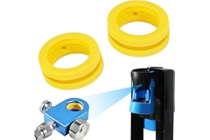 CARRENEU 2Pcs Soda Stream Dichtung Ersatzteile Dichtungsring Kompatibel mit Wassersprudler Soda stream Ersatzteile Dichtungen Schnellanschluss Für Duo Crystal 3.0 Gaia Art Terra,C02 Refil Transferadapter