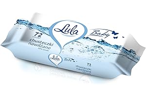 LULA Baby Chusteczki nawilżane 99% wody 72 szt