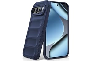 BonYonka Silikonowy Etui do Google Pixel 10 / Google Pixel 10 Pro, Miękką Wyściółką Wewnętrzną z Mikrofibry, Obiektywem Aparatu Pełna Ochrona, Osłona Odporna na Uderzenia - Niebieski