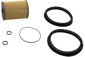 TAKPART Filtre à carburant avec joints toriques 16146757196 compatible avec Mini 2002-2008