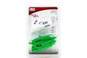 Bohning Blazer Vane Combo 36 Pack, White/Neon Green