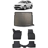Matmaster Volkswagen Taigo 2025 Model İle Uyumlu 5D Premium Ekstra Havuzlu Paspas Ve Bagaj Havuzu Set