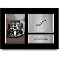 Stampa Autografata Max Verstappen F1 - Poster A4 Per Tifosi Formula 1 - Foto 3