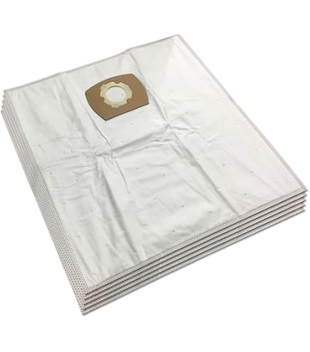 Vhbw 20x Sacchetto Compatibile Con Nilfisk WAP Alto ST 35 E, 20, 25 Aspirapolvere - 33,1cm X 77 Beige 38174892 - Foto 6