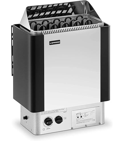Home Sauna, 3-6KW Electric Sauna Heater, Dry Steam Sauna Stove With Internal Controller And Timer, Bath Sauna Heater, 30-110°F Stainless Steel For