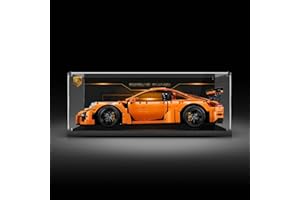 YDDY Schaukasten für Lego Technik Porsche 911 GT3 RS 42056 Acryl Vitrine Lego Technik (Nicht Enthalten Lego Modell)