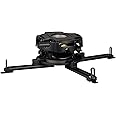 Peerless Precision Projector Mount with Spider Universal Adaptor Plate - Black