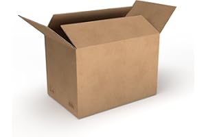 RaKuPack Versandkarton 25 Stück Faltkarton 300x200x200 mm Verpackungskarton Warensendung Karton braun Faltschachtel Kartonage verschiedene Größen