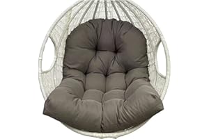 Awoyep Hängesessel Kissen, Ersatzkissen für Hängesessel | Bankauflagen für Gartenmöbel, Outdoor Hängesessel Kissen, für Hängesessel, Polster, Hängekorb, Schaukel Korb,Gartenstuhl Kissen Hängestuhl (C