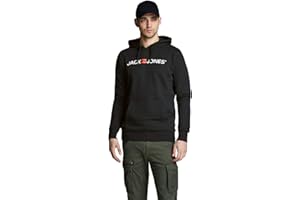 JACK & JONES Male Kapuzenpullover Logo Kapuzenpullover