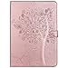 Produktbild Bear Village® iPad Air 2 (9.7 Zoll) Hülle, Stoßfest Ledertasche Ständer Schutzhülle mit Magnet Verschluss für Apple iPad Air 2 (9.7 Zoll), Rose Gold