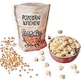 Popcorn Kitchen Gourmet Popping Kernels, Mushroom Popping Corn, Vegan, 800g