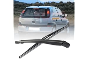 HONEYHOUSE Tergicristallo, Tergicristallo Posteriore Braccio Tergicristallo & Set Lama per 2000-2006 OPEL CORSA C