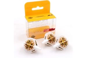 ‎CUESOUL CUESOUL TERO AK4 Dart Flights Standard/Slim Form mit attraktivem Muster, 3er Set