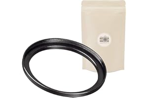 ADAPTOUT N 52-62 Steigungsanpassungsring für 52mm Objektiv zum Filter 62 mm Adapter 52 mm 62 mm 100% Metallschritt Kompatible Anpassung Alle Marken