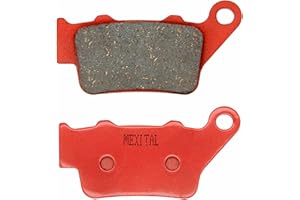MEXITAL 1 Par cerámica Pastillas de freno Traseras para NX 500 NX 650 Dominator (97-99) / CB 500 (97-03) / SRL 650 V/W (97-98) / FX 650 Vigor (99-03)