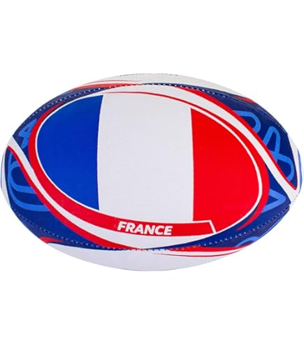 Ballon De Rugby Gilbert XV De France - Taille 5 - Réplica - Occasion