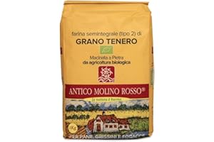 Antico molino rosso, Farina di grano tenero semintegrale bio, 1kg