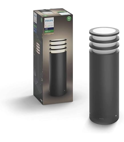EGLO Connect Außen-Wandlampe Verlucca-C – Smart, Dimmbar, IP44, Aus Metall & Glas, Schwarz