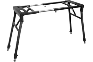 TGI TGKT1 Keyboard Table, Black