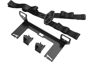 CalmGeek Cars Staright Cars - Soporte universal para asiento de coche para niños, soporte universal de acero para ISOFIX Belt Connector