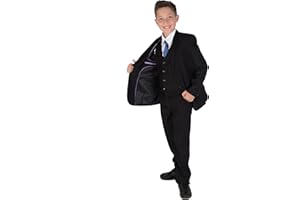 Cinda Boys Formal Suits Wedding Pageboy Party Prom 5 Piece Suit