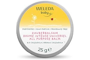 WELEDA - Baume intense universel Calendula - Hydrate et nourrit - Pour la peau délicate des bébés et des jeunes enfants - NATRUE - 25 g
